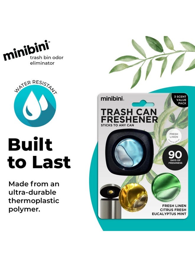 Flint - Minibini Trash Can Deodorizer And Odor Eliminator, Garbage Can Air Freshener And Odor Control Up To 30 Days, Device Plus Refill - Image 1