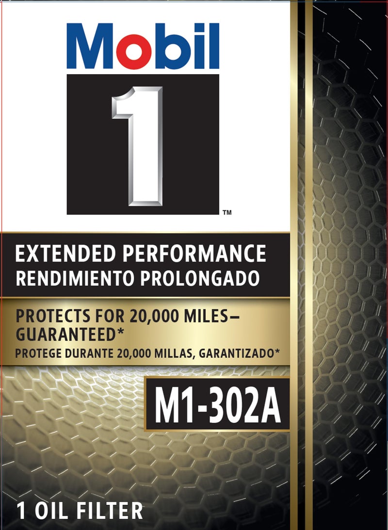 Mobil Oil Filter, Canister, Screw-On, 5-3/16 in Tall, 13/16 x 16 in Thread, Steel, Black, GM Fullsize Truck 1962-2002 / Hummer 1996-2004, Each - Image 4