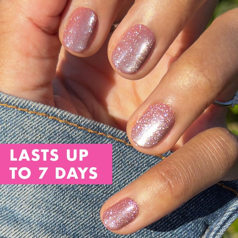 Olive & June Effects Super Stick Mani Press On Nails | Extra Short Round | No Glue Needed | 32 Tab Nails in 16 Sizes | Non-Toxic Tabs | Easy On-Off Non-Damaging Real Look | 7-Day Wear | Shacket Velvet - Image 2