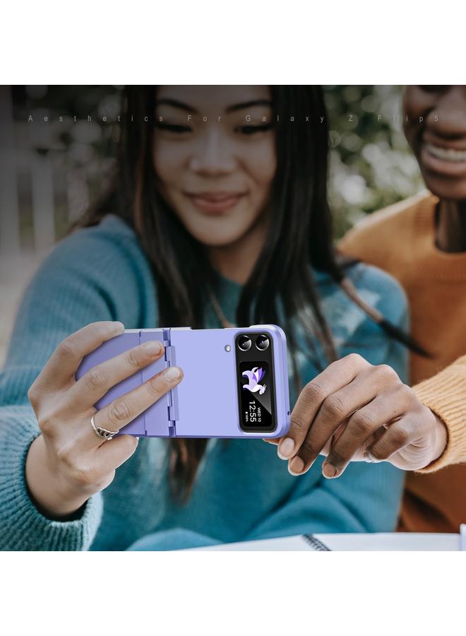 S-TOP Case For Samsung Galaxy Z Flip4 Diamond Case-film Integral Hinge Shockproof Phone Case - Image 4