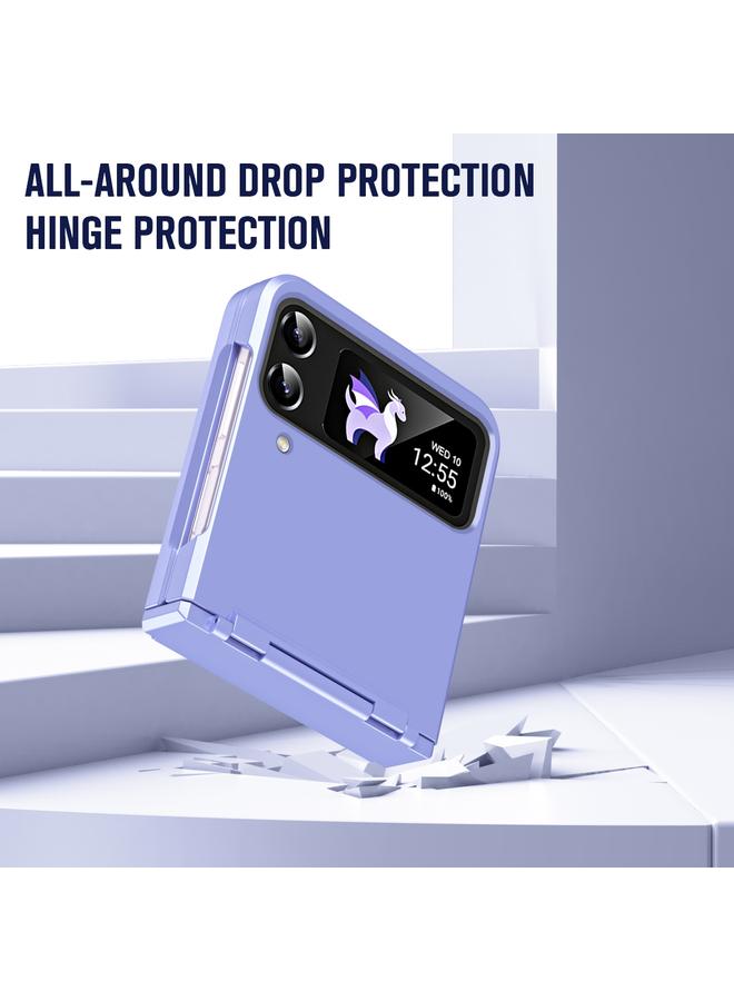 S-TOP Case For Samsung Galaxy Z Flip4 Diamond Case-film Integral Hinge Shockproof Phone Case - Image 3