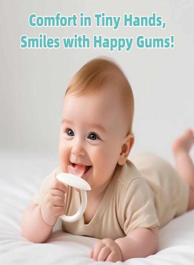 BumbleBee Soft Silicone Teething Toys Set, Easy to Hold Toy for Baby Teething Relief Soothes Sore Gums, Food Grade Silicone Teethers for Babies 0+ Months，2Pcs Set - Image 2