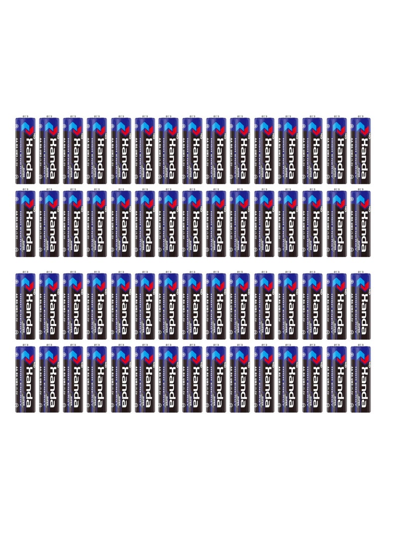 HANDA 60-Pack AA Battery Alkaline High-Performance Batteries 1.5 Volt - Image 1