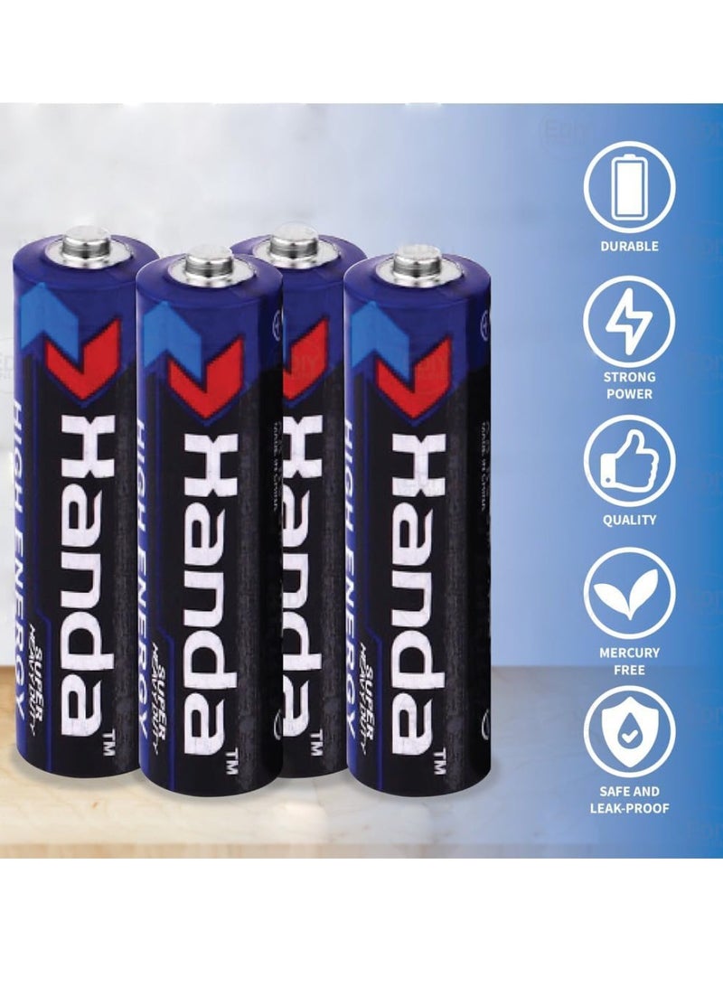 HANDA 60-Pack AA Battery Alkaline High-Performance Batteries 1.5 Volt - Image 5