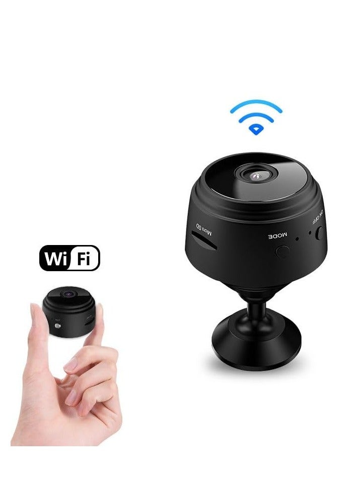 Generic Mini WiFi Camera A9 Mini Camera Remote Monitor Home Security 1080P Camera IR Wireless Camera Smart Tracking Camera with Night Vision and Motion Detection for Indoor and Outdoor  - Image 3