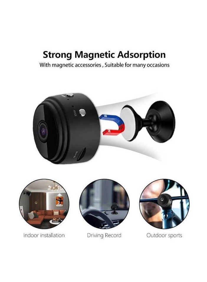 Generic Mini WiFi Camera A9 Mini Camera Remote Monitor Home Security 1080P Camera IR Wireless Camera Smart Tracking Camera with Night Vision and Motion Detection for Indoor and Outdoor  - Image 5