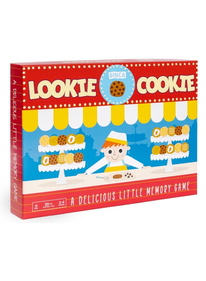 Binca Lookie Cookie - A Memory Card Game for Kids Ages 6 and Up | Fun Memory and Concentration Building Game | Gift to Build Cognitive Skills for Ages 4,5,6 (2-4 Players) - Image 1
