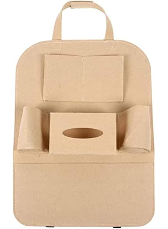 erorex Beige Car Seat Storage Bag