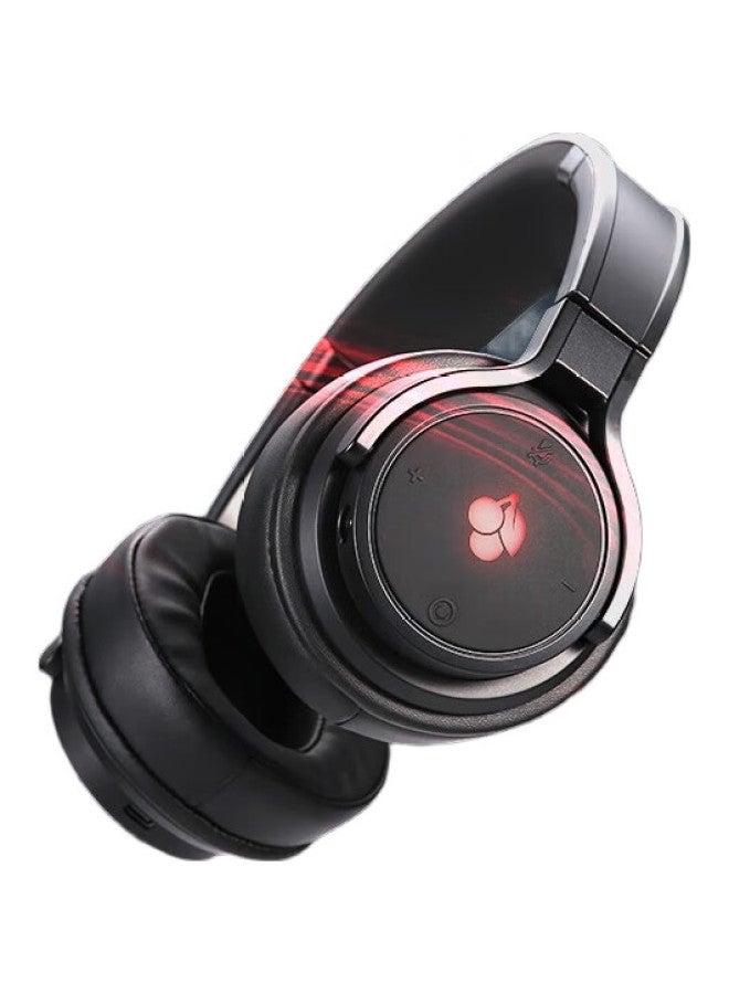 Cherry Hw 2.2 Over-ear Three-mode Wireless Bluetooth Virtual 7.1 Surround Sound Headphones With Sound Positioning, Fps Gaming Headset, All-platform Compatible, Midnight Black - Image 3
