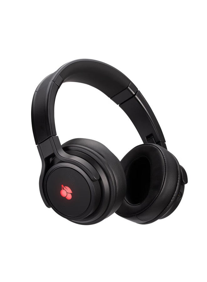 Cherry Hw 2.2 Over-ear Three-mode Wireless Bluetooth Virtual 7.1 Surround Sound Headphones With Sound Positioning, Fps Gaming Headset, All-platform Compatible, Midnight Black - Image 2