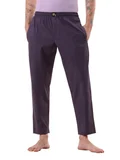 Beyoung Dark Violet Regular-fit Pyjamas