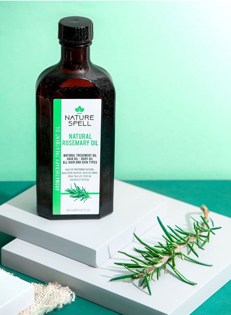 نايتشر سبيل زيت علاج إكليل الجبل الطبيعي للشعر والجسم 150 مل - 5.07 أونصة سائلة - Image 1