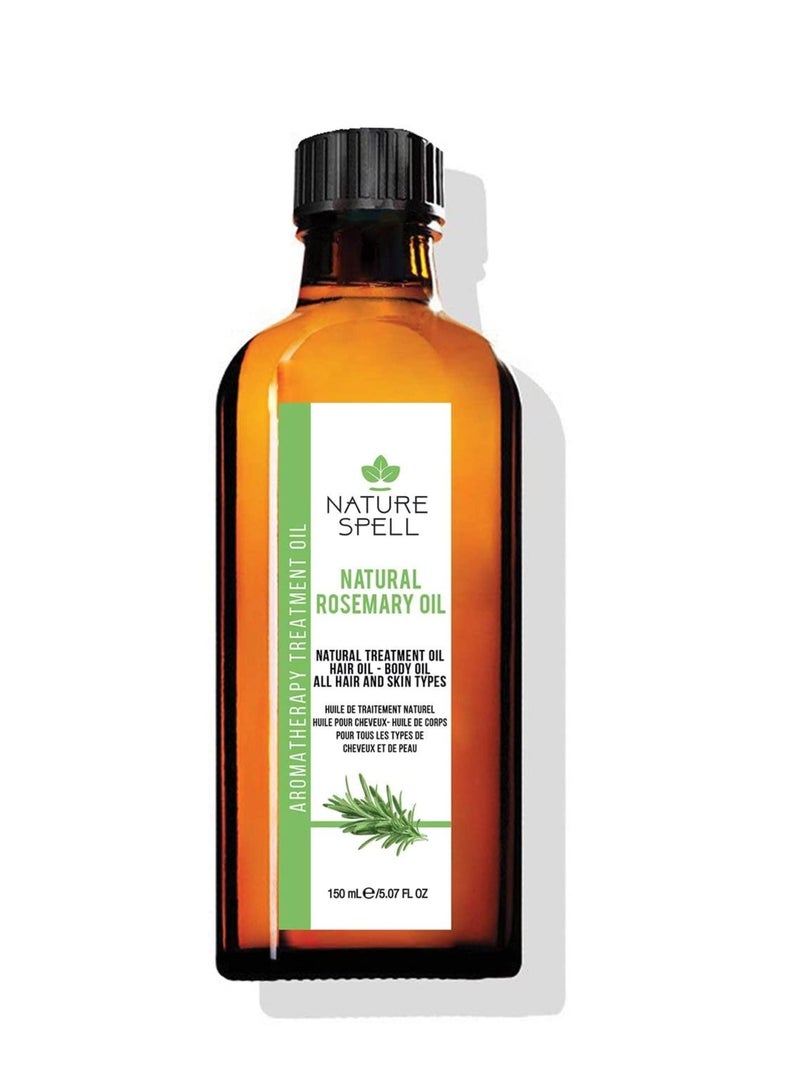 نايتشر سبيل زيت علاج إكليل الجبل الطبيعي للشعر والجسم 150 مل - 5.07 أونصة سائلة - Image 2