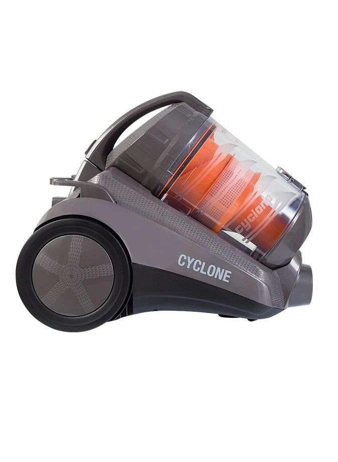 فانتوم مكنسة سجاد فانتوم الاعصار ، 1600 وات، بدون كيس، سعة 2 لتر، TR 8600 - رمادي - Image 1