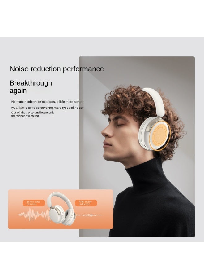Neutral Anc Noise-canceling Wireless Bluetooth Headphones With Long Battery Life Foldable Design - Image 2