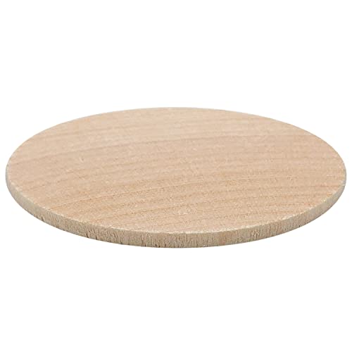 Axe Sickle 2 Inch Natural Wood Slices Unfinished Round Wood Coins for DIY Arts & Crafts Projects, 60 per Pack - Image 4