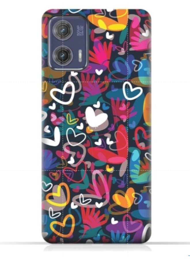 إيه إم سي ديزاين غطاء حماية بطبعة هاتف موتورولا موتو G73 ( LTE / 4G )