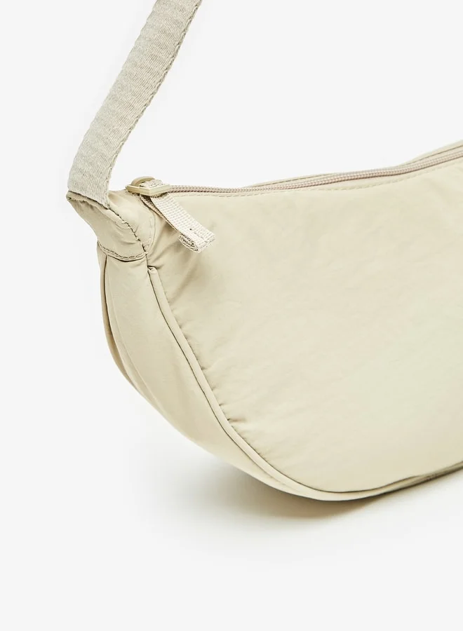 MISSY Women's Solid Shoulder Bag with Adjustable Strap