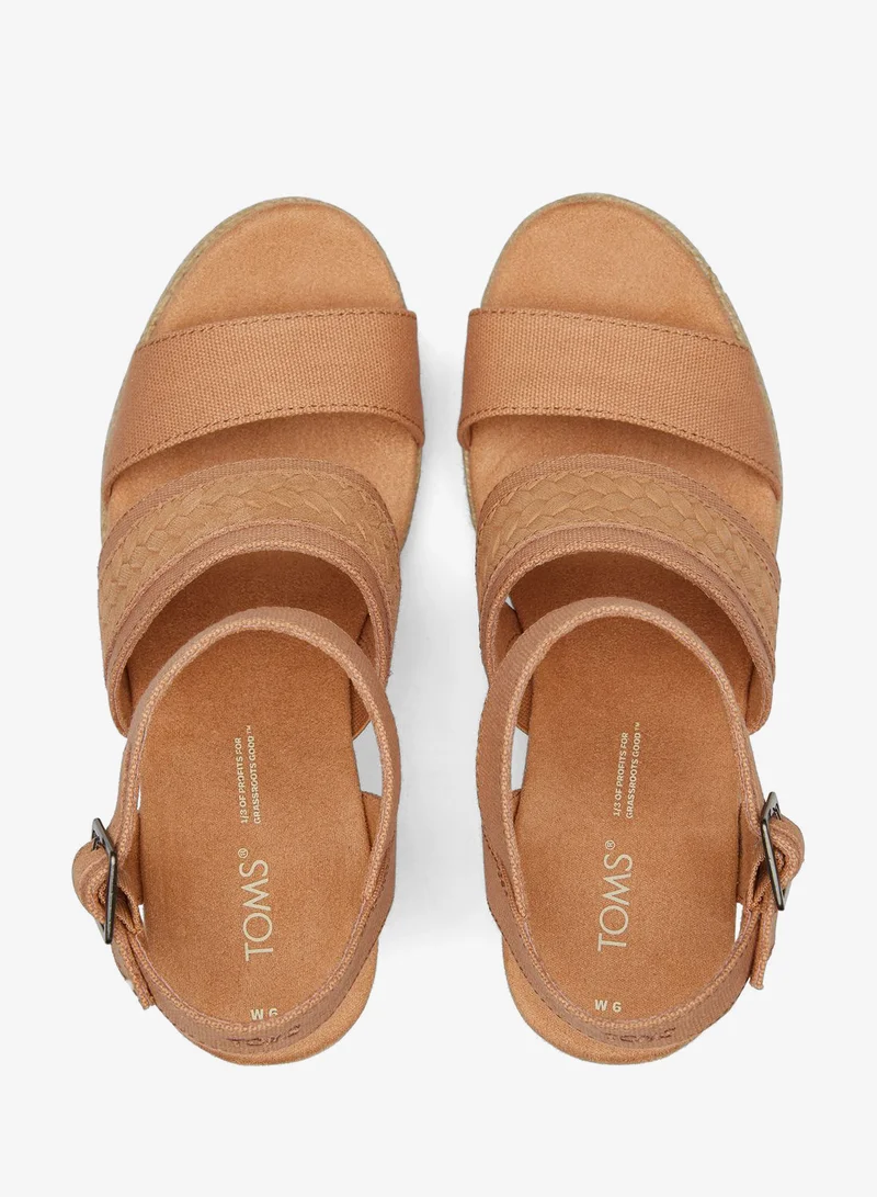 TOMS  Ankle Strap Wedge Sandals for Women | Best Price UAE