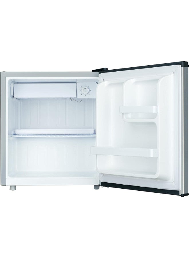 Hoover 62 Litre Single Door Refrigerator Freezer Compartment Inside 1 Removable Shelve Mechanical Control with Adjustable Thermostat Added Lock for Theft Protection HSD-K62-S (Silver) 62 L HSD-K62-S Silver - Image 3