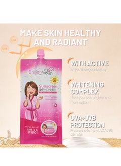 Brilliant Skin Essentials SPF 30 Sunscreen Gel-Cream, 50g, Lightweight, Hydrating, Broad-Spectrum UV Protection, 2 Packs  - Image 3