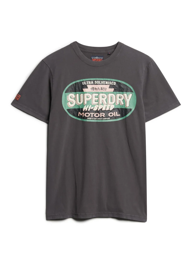 Superdry Workwear Gasoline Graphic Tee