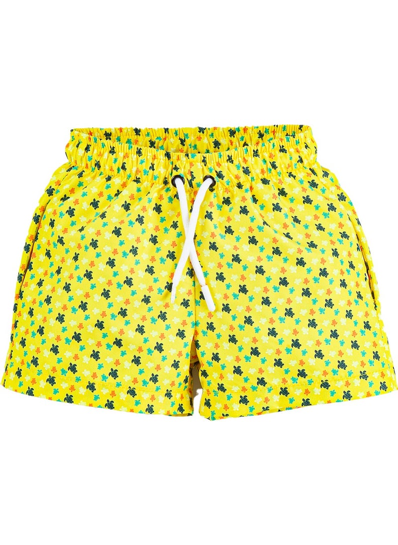 Gold Class Kidswear Boys Turtle Patterned Swim Shorts  - Image 1