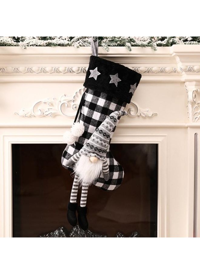 NIBEMINENT Hanging Feet Faceless Doll Socks Decoration Gift Bag Multicolour - Image 1