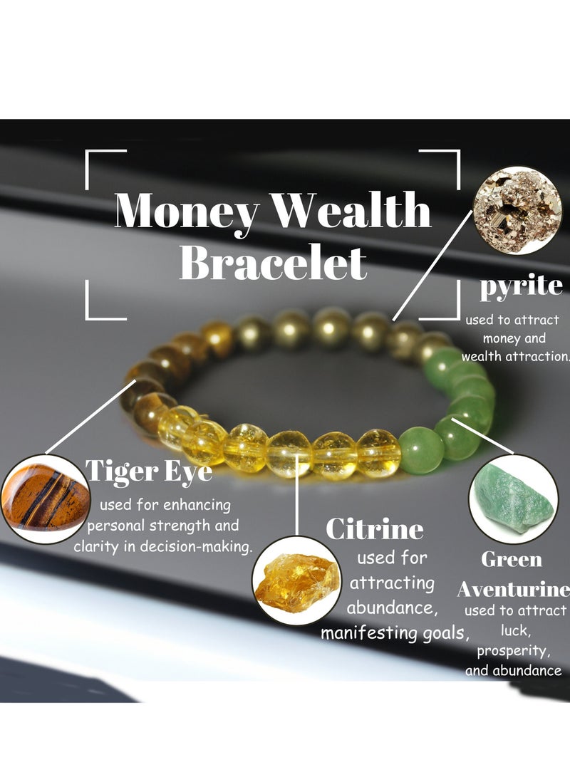 1 Pc Money Wealth Bracelet - Attract Wealth and Success - Image 1