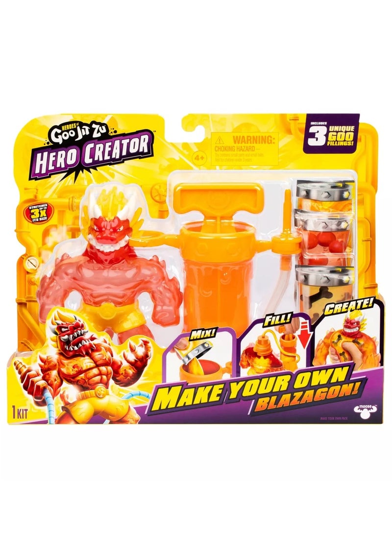 GOO JIT ZU Blazagon Hero Creator Figure Kit  - Image 1