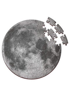 Webby Webby Wooden Moon Jigsaw Puzzle, 60 Pcs, Multicolor  - Image 1