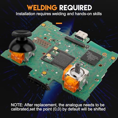 TOMSIN TMR Electromagnetic Joysticks Replacement for Playstation 5 Controller, 4 Pack Anti-Drift magnetic Resistance Stick repair kit for PS5 Controller - Image 4