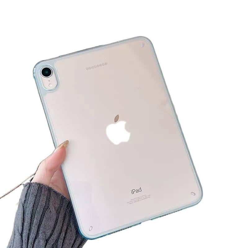 DGG Green Transparent Clear Back iPad Case for iPad Pro 11 / iPad 10.2 - Image 2