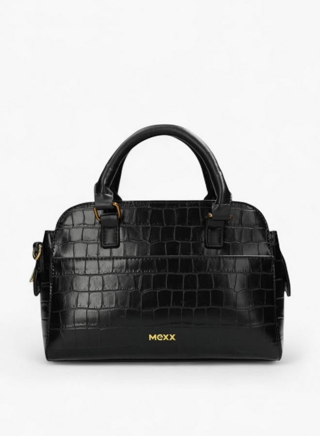 مكس حقيبة يد منقوشة بحزام قابل للفصل - Image 1