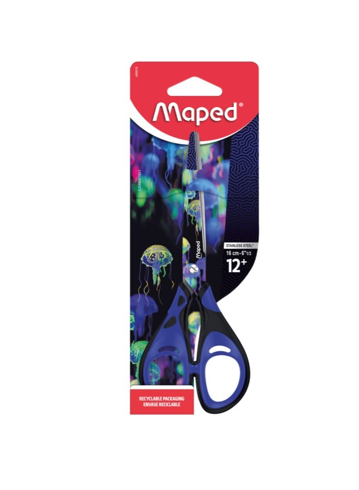 Maped مقص تصميم جنة البحر العمق 16 سم - Image 1