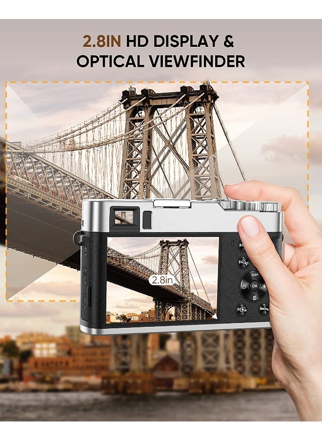 48 Million High-definition Digital Home Travel Photography Student Micro Single Camera With 32GB Memory Card