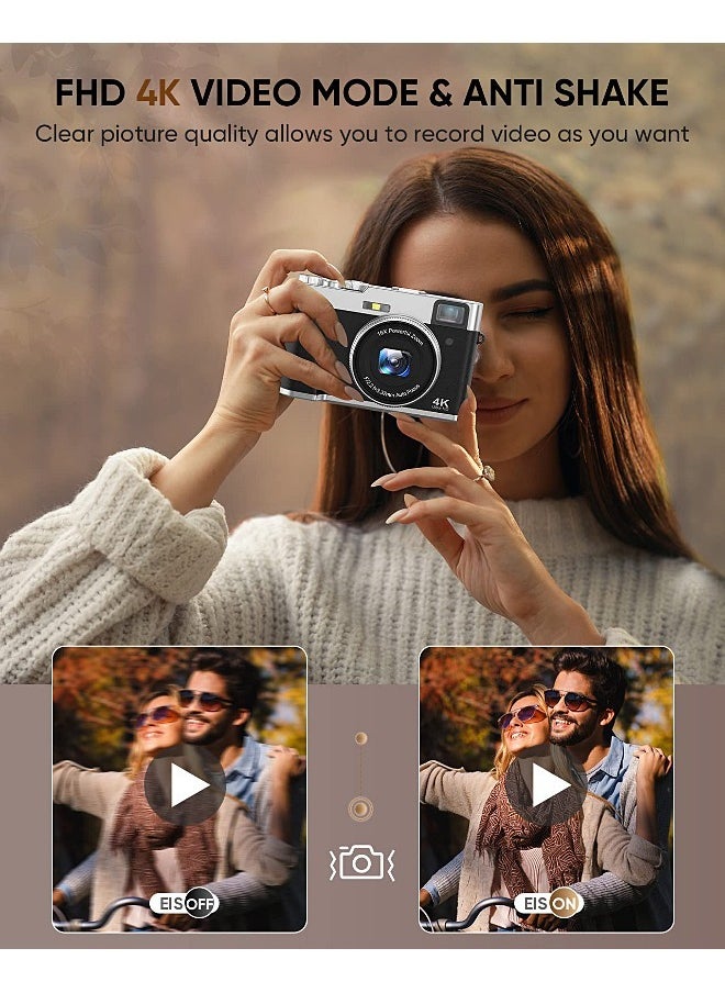 48 Million High-definition Digital Home Travel Photography Student Micro Single Camera With 32GB Memory Card