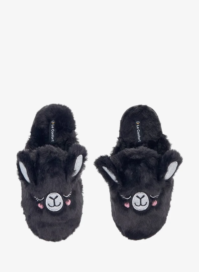 Le Confort Womens Ear Applique Bedroom Mules