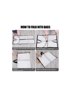 Dress Bags Covers, Long Garment Bags Peva Clothes Cover Bags with Zip (60x180 Cm), Waterproof Anti-Mite Breathable, Long Dress Suit Bags Mildew-Proof, Pet-Hair-Proof for Storage and Travel(2 Pack) - pzsku/Z9BAC95C74D16C0534737Z/45/_/1721304507/0f95f530-186b-49b2-82cd-51a496d665c2