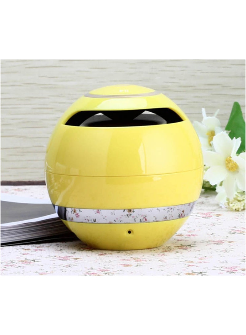 Multifunctional Portable Bluetooth Ball Speaker, yellow - Image 3