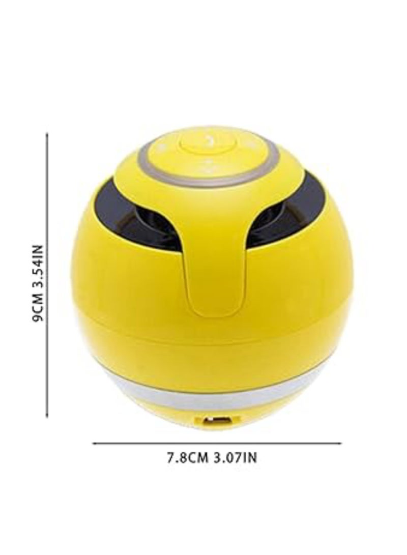 Multifunctional Portable Bluetooth Ball Speaker, yellow - Image 2