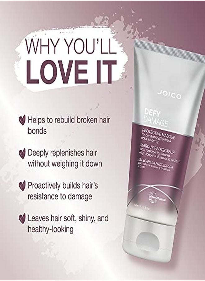 JOICO Defy Damage Protective Masque 1.7 Fl Oz  - Image 2