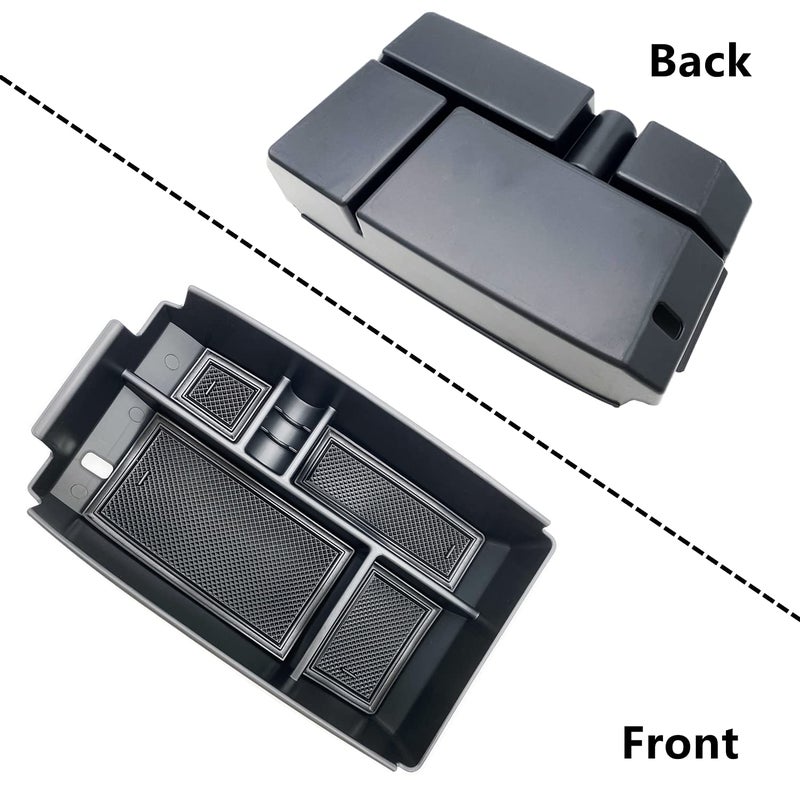 JOJOMARK Compatible with Ford Escape 2020 2021 2022 2023 2024 2025, Bronco Sport 2021-2023 2024 2025 Accessories Center Console Tray Organizer, Armrest Secondary Storage Box - Image 2