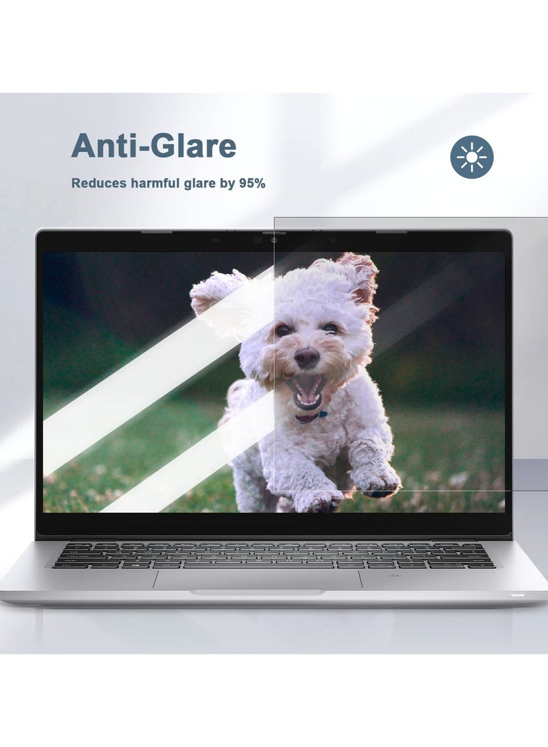إيروريكس شاشة خصوصية للكمبيوتر المحمول مقاس 14 بوصة لأجهزة Hp/Dell/Acer/Lenovo/ThinkPad/Samsung/Asus/Sony، درع خصوصية للكمبيوتر المحمول مقاس 16:10 قابل للإزالة، مضاد لوهج الضوء الأزرق مقاس 14 بوصة، فلتر خصوصية للكمبيوتر المحمول  - Image 3