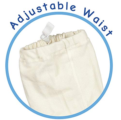 Jefferies Socks Baby-girls Infant Seamless Organic Cotton Tights, Black, 6-18 Months - Image 3
