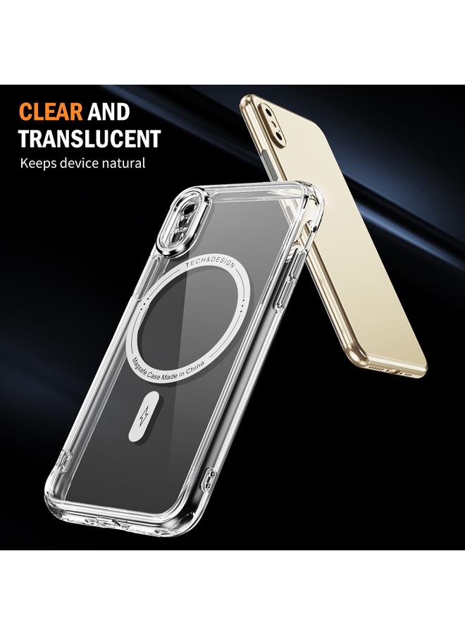 اس-توب جراب لهاتف iPhone X / XS Airbag Magsafe PC Hybrid TPU - Image 4