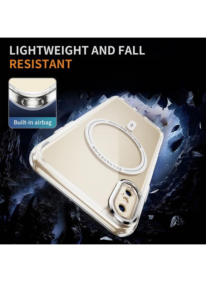 اس-توب جراب لهاتف iPhone X / XS Airbag Magsafe PC Hybrid TPU - Image 5