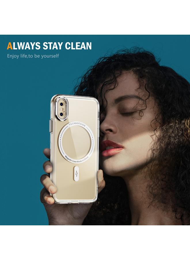 اس-توب جراب لهاتف iPhone X / XS Airbag Magsafe PC Hybrid TPU - Image 2