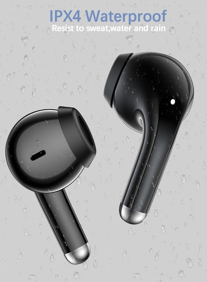iMangoo Small Bluetooth Headphones for Women Girls Workout Sports Gym 5.3 Wireless Earbuds with Mic for Apple iPhone 15 16 Pro Max 16e 14 Plus 13 Google Pixel Samsung - Image 4