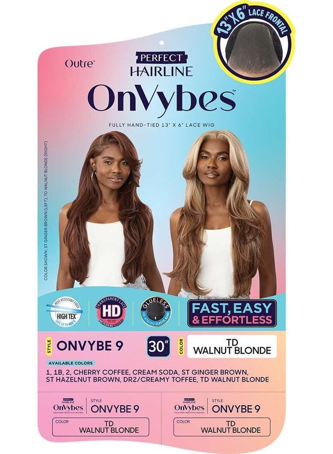 Outre Lace Front Wig - Perfect Hair Line 13X6 - OnVybes - OnVybe 9 (DARK BROWN 2) - Image 2